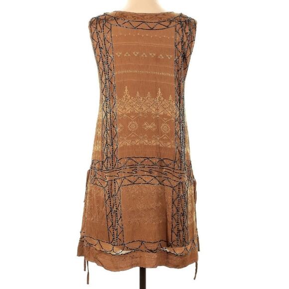 Free People Love Story Beaded Embroidered Dress - Picture 4 of 7